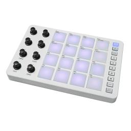 RGB Backlight Controlador MIDI com conexão Bluetooth, teclado Pad, baixa latência, 8 botões Assignable, 16 - Image 1