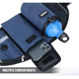 Outdoor Pet Waistpack com corda de reboque, multifuncional, esportes, corrida, fitness, treinamento, cão, andando, suprimentos, novo - Image 3