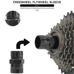 Removedor de volante de bicicleta, ferramenta de soquete, resistente ao desgaste, aço de alta resistência, cassete de bicicleta, removedor de lockring, ferramentas de reparo mtb - Image 4