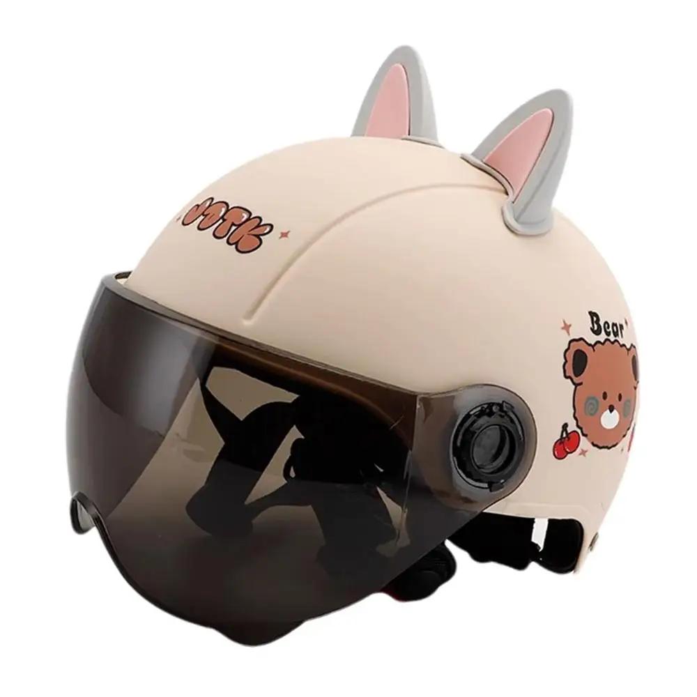 Meia Capacete para Homem e Mulher, Equipamento de Segurança, Scooter, Moto - Image 1