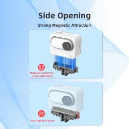 Para insta360 go 3s base magnética de liberação rápida câmera esportiva go3s adaptador suporte acessórios - Image 4