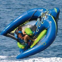 Tubo inflável do barco para o verão, esporte aquático, peixe voador Manta Ray, rebocável - Image 1