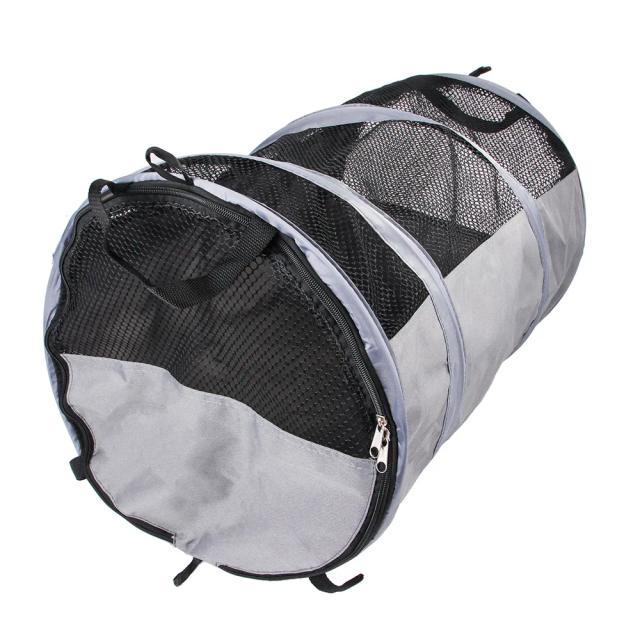 Bolsa Dobrável para Cães de Médio e Grande Porte - Tenda Respirável e Impermeável para Assento Traseiro do Carro