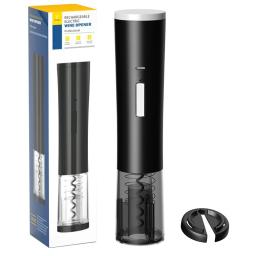 USB recarregável elétrica vinho abridor kit, automático vermelho vinho garrafa abridor, saca-rolhas para Bar Wine Lover presente - Image 6
