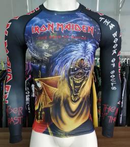 Camiseta masculina 3D impressa Rashguard MMA, Bjj Boxing Sport Tops, manga comprida Rash Guard, camisas de Jiu Jitsu, Kickboxing Fitness Jerseys - Image 6