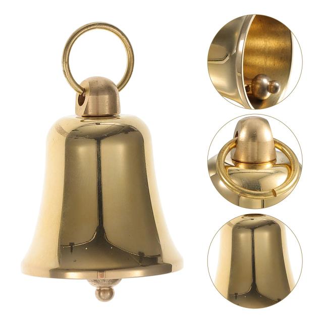 Pingente Decorativo de Latão Bell para Wind Chime - Ideal para Jardins, Árvore de Natal e Projetos DIY em Casa