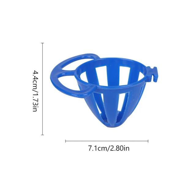 Gaiola para Pássaros com Suporte para Frutas e Brinquedos - Acessórios para Periquitos e Papagaios