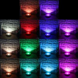 12 cores RGB LED base ajustável luz de vaso resina exibição de arte faça você mesmo luz noturna - Image 5