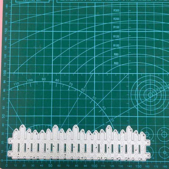 Molde de Madeira para Quadro com Estêncil de Metal - Corte Personalizado para Scrapbook e Artesanato em Papel DIY