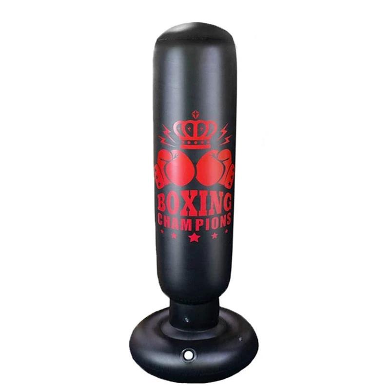 Saco de Perfuração Inflável para Homens, Stress Punch Tower, Fight Exercício, Speed Stand, Power Boxing Bag, Fitness, Novo, 1Pc - Image 1