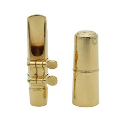 Ouro Alto Saxofone Bocal, Metal Headjoint, Sax Parts, Sopros, Acessórios Instrumento, 5C, 6C, 7C, 8C - Image 3