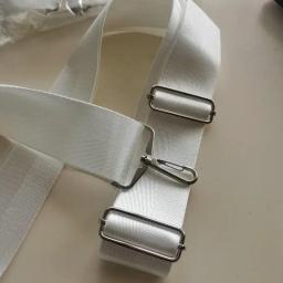 Rede De Tênis De Alta Qualidade Para Jogos, Correia De Nylon Branco, Rede Ajustável, Alça Central, 130g, 220x5cm - Image 3
