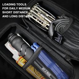 SELVAGEM MAN-Hard Shell Saco De Bicicleta, Rainproof Bike Repair Tools Bag, Saco De Ciclismo De Estrada, MTB Quadro Bag - Image 3