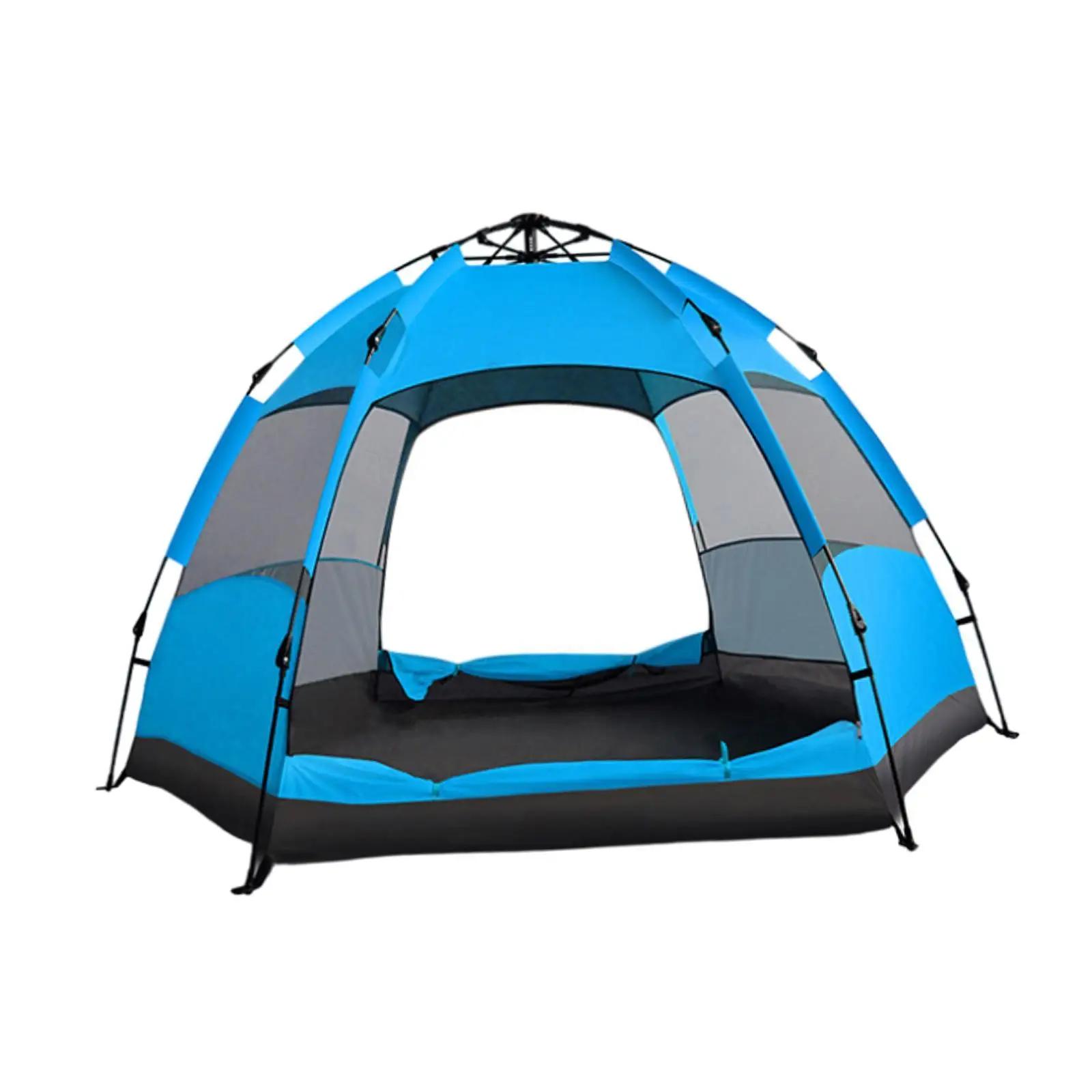 Barraca de acampamento automática, pano Oxford ventilado ao ar livre, Quick Montar tenda para escalada na praia, Family Trips, Trekking - Image 1