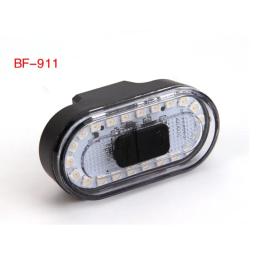 Bicicleta impermeável Taillight, Luz intermitente, Noite Ciclismo, Lâmpada colorida, Acessórios de bicicleta, Carregamento USB, 7 LED, 60 Lumens, Novo - Image 6