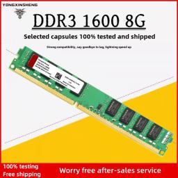 Ddr3 ram memo 1gb 2gb 4gb 8gb ddr2 ram 5300 6400 10600 12800 memória de computador desktop 2rx8 intel e amd ram totalmente compatível - Image 1