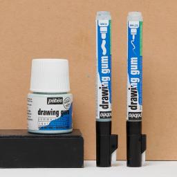 Pebeo Easy Peel Líquido De Máscara De Látex Líquido, Goma De Desenho, Seca Rapidamente para Tinta, Aquarela, Pintura Guache, Artista, Garrafa de 45ml - Image 4