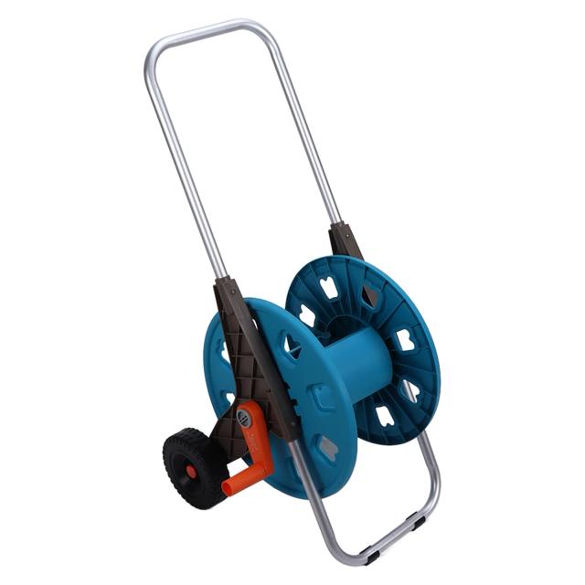 Carretel de Mangueira de Jardim G1 com 2 Rodas e Capacidade para 60m, Ideal para Irrigação e Transporte de Água