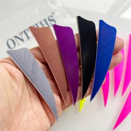 Asa Direita Arqueiro com Penas de Turquia, Fletching Escudo, Caça Acessórios, 3 Polegada, 50Pcs - Image 3