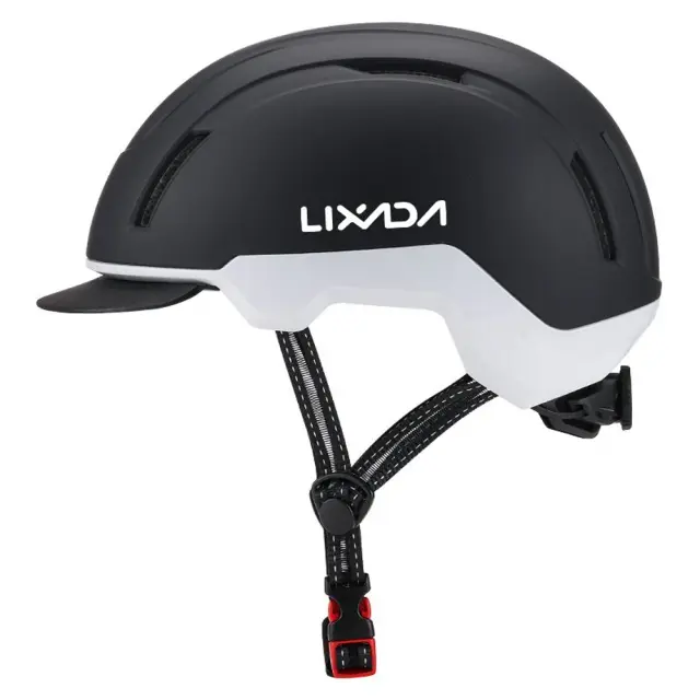 Capacete de Bicicleta Respirável e À Prova de Choque com 12 Furos de Ventilação para Estrada, MTB e Scooter
