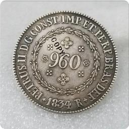 Brasil 960 Reis Coin, Código Coin, 1832-1834Brasil - Image 1