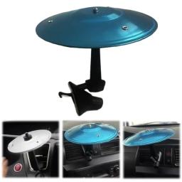 Mini tambores universais colando com pratos decoração de ventilação para carro robusto acessórios interiores automotivos design à prova de colisão - Image 4