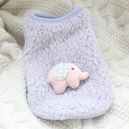 Colete sem mangas com padrão animal para animal de estimação, colete quente para gatinho e cachorro, anti-queda, roupas de inverno - Image 4