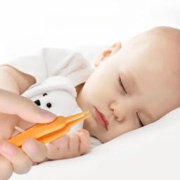 Aspirador nasal do bebê com pinças de limpeza do nariz, Irrigador nasal com pinça para recém-nascidos e crianças, profissional - Image 4