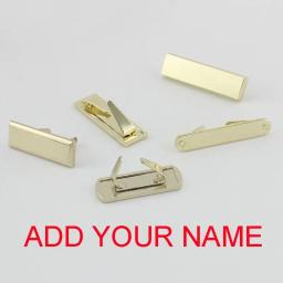10-50 peças, laser gravar sua marca na etiqueta, costura artesanato retângulo metal bolsa etiquetas, sacos de costura arco-íris etiquetas de metal - Image 2