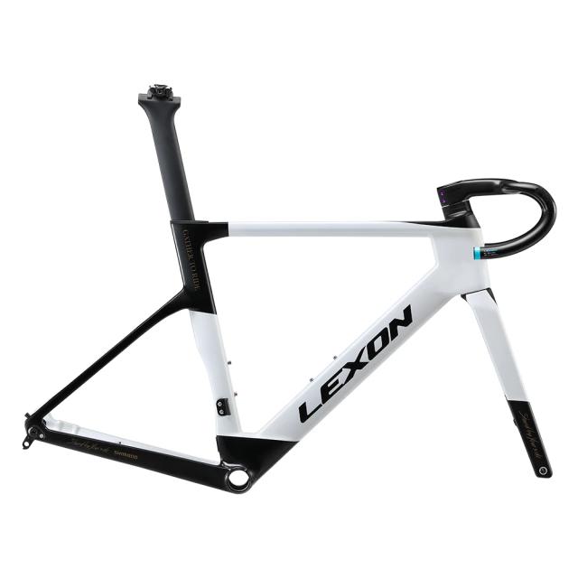 Lexon Quadro de Estrada Carbono Freio Disco Cabo Interno 700C