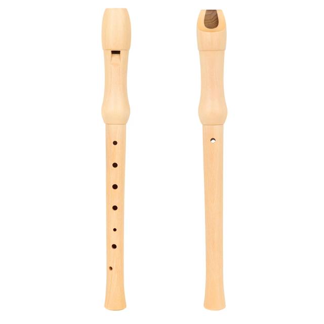 Gravação eficiente com Cleaning Rod e Case para Flauta e Clarinete, 8 furos, estilos Alemão e Britânico