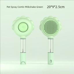Pet Spray Massage Grooming Comb, removedor de pêlos de gato, gatos e cães para evitar voar - Image 5