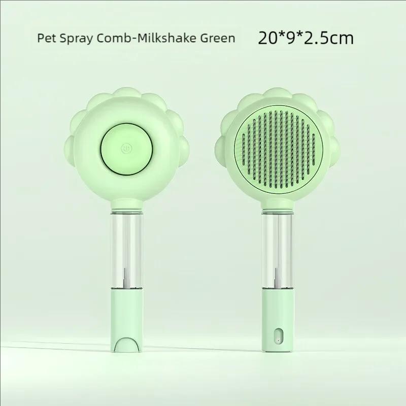 Pet Spray Massage Grooming Comb, removedor de pêlos de gato, gatos e cães para evitar voar - Image 1