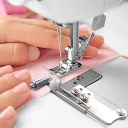 Máquina De Costura De Aço Inoxidável, Extrator De Hemmer Laminados, Máquina De Costura Velha, Bainha Pé, Artesanato DIY, Acessórios De Ferramentas De Costura, 3mm-8mm - Image 2
