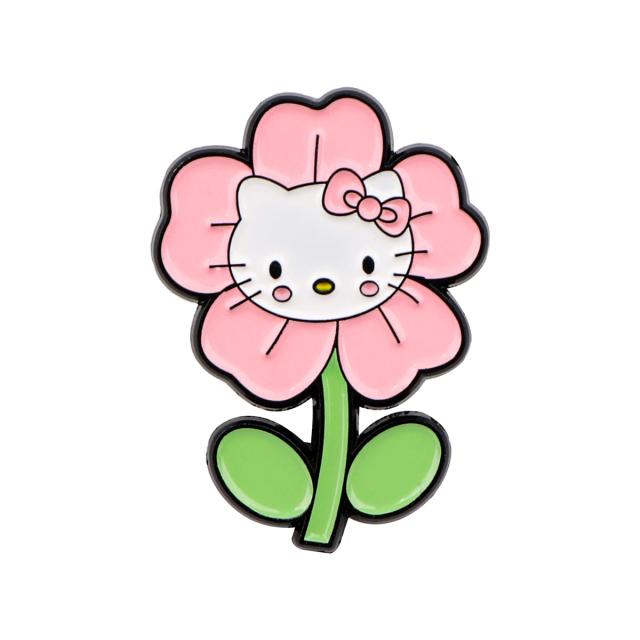 Alfinetes de Lapela para Mochilas: Broches Metálicos de Desenhos Animados e Acessórios de Moda para Mulheres