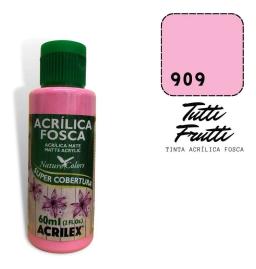 Tinta Acrílica Fosca - TUTTI-FRUTTI 909 Fosca - 60ml - ACRILEX - Image 3