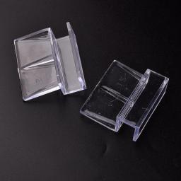 5/6/8/10/12mm aquarium acrílico clipes suporte de vidro capa suportes transparente tanque de peixes suporte da placa de cobertura acessórios do aquário - Image 4