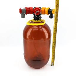 Barril-barril com tampa e alça (pco38), 4l, para cerveja, fabricação caseira - Image 5