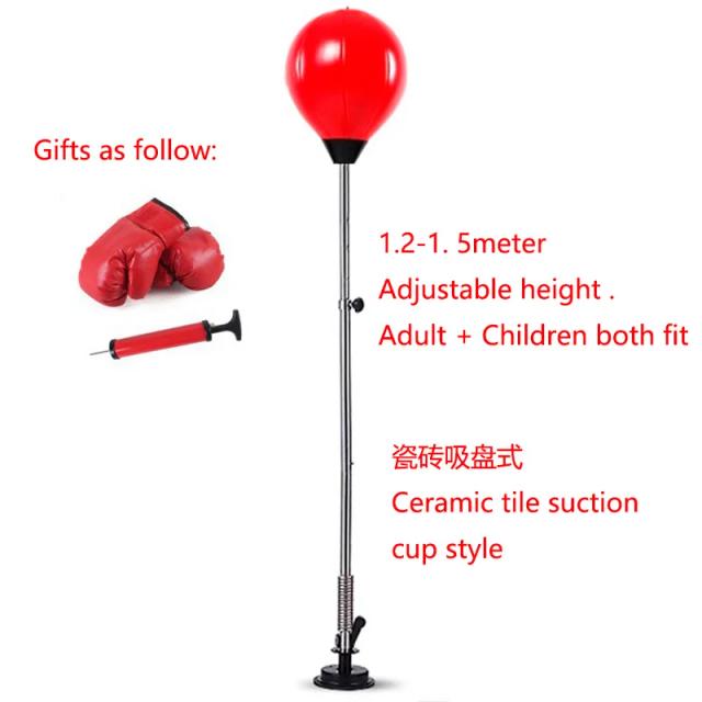 Saco de Perfuração Vertical MIYAUP para Boxing e Fitness: Bola Ventilada Ideal para Crianças e Adultos