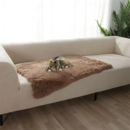 Lavável longo Plush Pet cobertor, cama de dormir quente, esteira, canil, cobertores do cão, tampa do gato, cão suprimentos, macio, inverno - Image 3