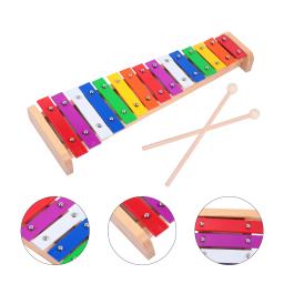 Xilofone Percussão Xilofone para crianças, brinquedo musical para crianças, instrumento educacional infantil precoce, piano para crianças, 15 notas - Image 1