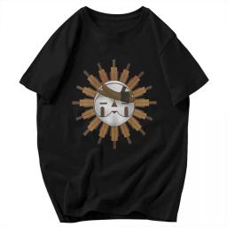 Camiseta masculina Esquie Clair Obscur Expedition 33 presentes de jogo algodão Y2K gráfico manga curta unissex tops camisetas - Image 1