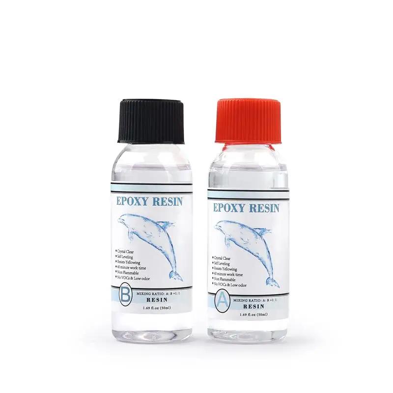AB Resina Cola Epóxi, Alta Endurecedor Adesivo, Gel de Cristal para DIY, Fazer Jóias, Acessório Goma, Intarsia, Seladores Adesivos, 1:1 - Image 1