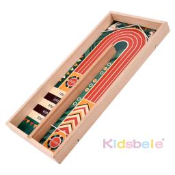 Jogo De Tabuleiro De Madeira Para Adultos, Disc Battle Table, Vencedor, Curling, Ideal Para Entretenimento Familiar, Brinquedos Interativos De Xadrez - Image 2