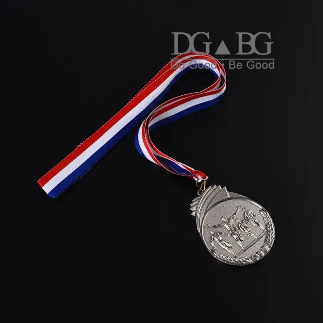 Troféus e Medalhas Maratonas: Bronze, Prata e Ouro com Fitas Decorativas para Presentes e Lembranças