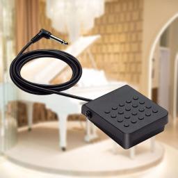 Compacto sustentar Pedal para sintetizadores, teclados portáteis, treinamento - Image 4