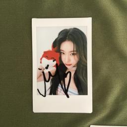 ITZY-cartões fotográficos autografados de coleção, 3 polegadas, presentes K-Pop, outubro 2023 - Image 3