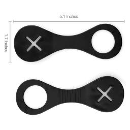 Saco de lixo para animais de estimação mão-livre clipe fixo suporte cão gato andando limpeza suprimentos pet saco de lixo dispensador 3 pçs/lote - Image 5