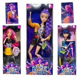 Nova boneca brinquedos kpop demon hunters figura de ação brinquedo rumi mira zoey bela princesa bebê menina bonecas plástico brinquedo diy para meninas - Image 1