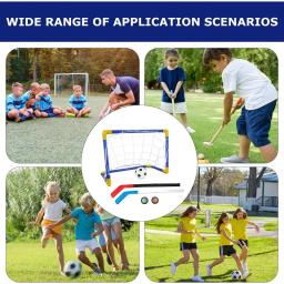 Mini Hockey Hover Soccer Set para crianças, bola de quintal ao ar livre, anti-colisão, alta elasticidade, 2 em 1, presente - Image 5